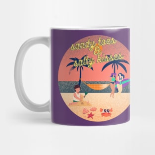 Sandy Toes & Salty Kisses Mug